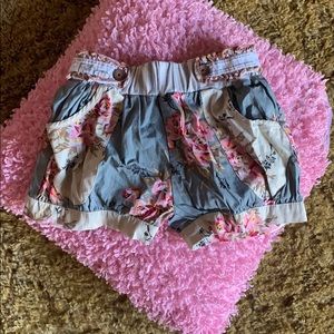 Little girls Mustard pie shorts